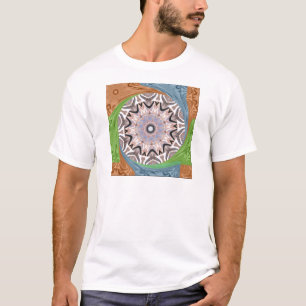 Afrikanischer Wirbel Kunstprint T-Shirt