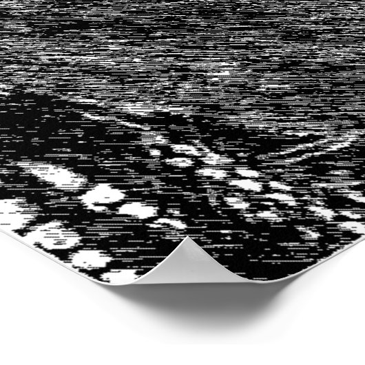 Afrikanischer Wüstenjunge Poster (Ecke)