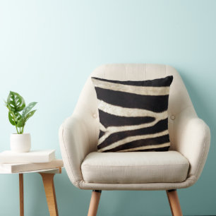 Afrikanischer Zebra-Druck Kissen