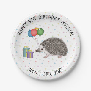 Afrikanischer Zwerg-Igel Tier - Alles Gute zum Geb Pappteller
