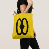 Afrikanisches Adinkra Tasche (Von Nahem)