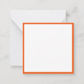 afrikanisches, afrakanisches Muster, braun, elegan Mitteilungskarte (Rückseite)