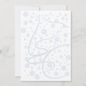 Afrikanisches American Lingerie Brautparty Platinu Einladung (Rückseite)