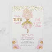 Afrikanisches amerikanisches Ballett Einladung zum (Vorne/Hinten)