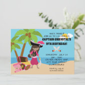 Afrikanisches amerikanisches einladung (Stehend Vorderseite)