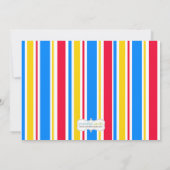 Afrikanisches amerikanisches einladung (Rückseite)