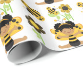 Afrikanisches amerikanisches geschenkpapier (Rolleneckpunkt)