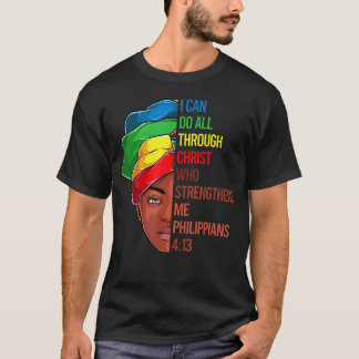Afrikanisches amerikanisches Kleidungsstück Jesus  T-Shirt
