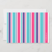 Afrikanisches amerikanisches kleines einladung (Rückseite)