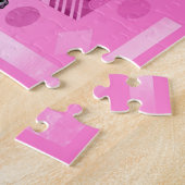 Afrikanisches amerikanisches Mädchen mit Braiden Puzzle (Seite)