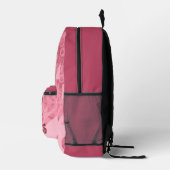 Afrikanisches amerikanisches Mädchen mit positiven Bedruckter Rucksack (Rechts)