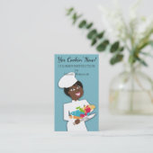 Afrikanisches amerikanisches visitenkarte (Stehend Vorderseite)