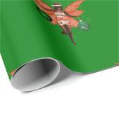 Afrikanisches amerikanisches Weihnachtsgebäck Geschenkpapier (Rolleneckpunkt)