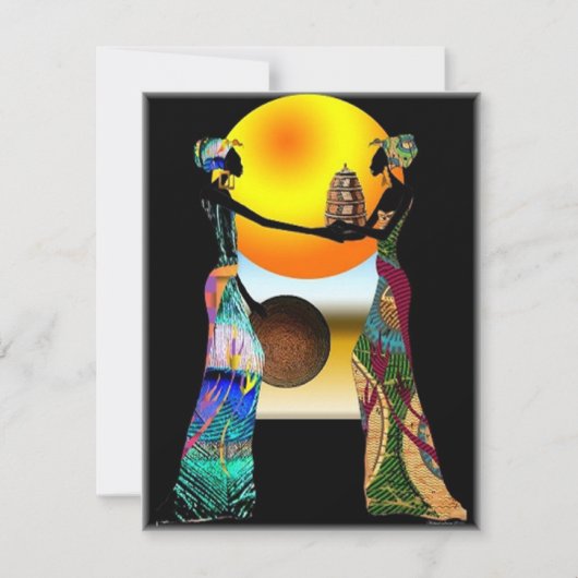 Afrikanisches Angebot (Vorderseite)