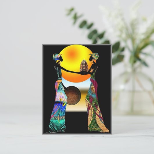 Afrikanisches Angebot (Stehend Vorderseite)