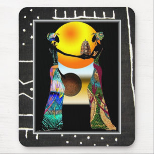 Afrikanisches Angebot Mousepad