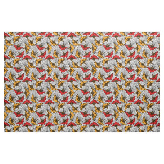 Afrikanisches Ankara-Muster Stoff (Fat Quarter (45,7 x 55,9 cm))