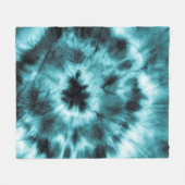 Afrikanisches Aquarellmuster Raster Illustration Fleecedecke (Vorderseite (Horizontal))