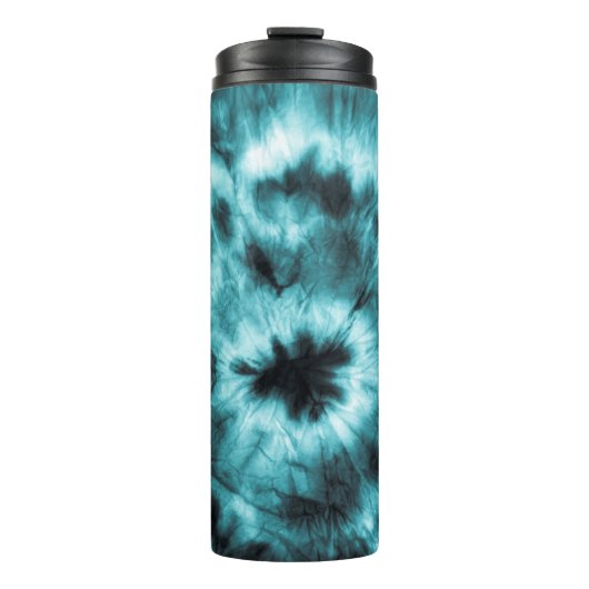 Afrikanisches Aquarellmuster Thermosbecher (Vorderseite)