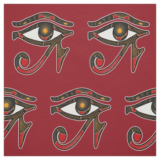 Afrikanisches Auge des Horus Stoff (Muster)