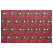 Afrikanisches Auge des Horus Stoff (Fat Quarter (45,7 x 55,9 cm))
