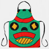 Afrikanisches Beängstigendes Stammesgebiet Schürze (Vorderseite)