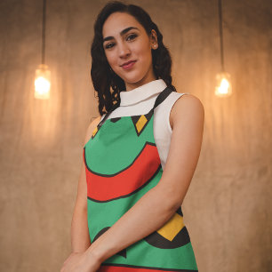 Afrikanisches Beängstigendes Stammesgebiet Schürze