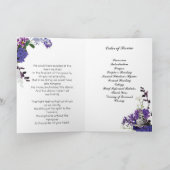 Afrikanisches Beerdigungsprogramm für Violetten Programm (Innenseite)