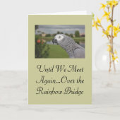 Afrikanisches Beileid Karte (Gelbe Blume)