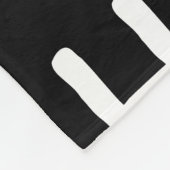 afrikanisches Bogolan Decorative Blanket Fleecedecke (Ecke)