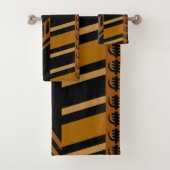 Afrikanisches Bogolan Design Towel Set (Insitu)