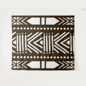 afrikanisches Bogolan-Tapestry Wandteppich (Vorderseite (Horizontal))