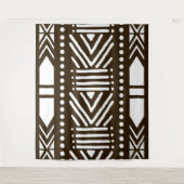 afrikanisches Bogolan-Tapestry Wandteppich (Vorderseite)