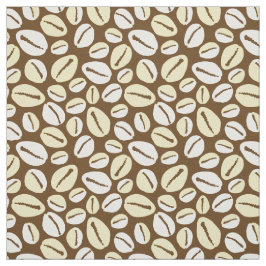 Afrikanisches Cowrie-Muscheln-Muster Stoff