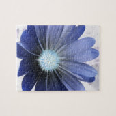 Afrikanisches Daisy Glows blaues Puzzle (Horizontal)