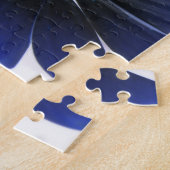 Afrikanisches Daisy Glows blaues Puzzle (Seite)