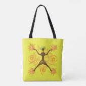 afrikanisches Design Tasche (Rückseite)