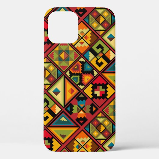 Afrikanisches Digitalpapier Case-Mate iPhone Hülle (Rückseite)