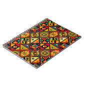 Afrikanisches Digitalpapier Notizblock (Linke Seite)