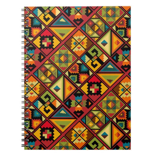 Afrikanisches Digitalpapier Notizblock (Vorderseite)