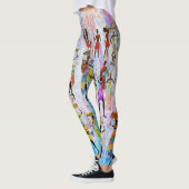 Afrikanisches Dorf Leggings (Links)