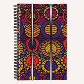 afrikanisches Druckgerät Notizblock (Vorderseite)