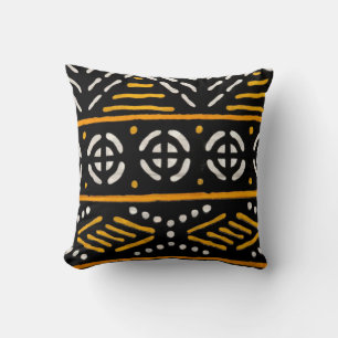 Afrikanisches Druckkopfkissen Kissen