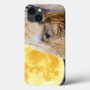 Afrikanisches Elefant & Moon Mystical-Foto Case-Mate iPhone Hülle