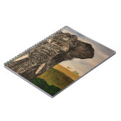 afrikanisches Elefantenbild Notizblock (Linke Seite)