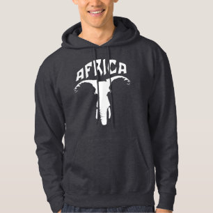 Afrikanisches Elefantengefecht Afrika Hoodie