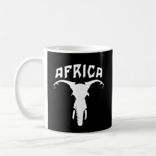 Afrikanisches Elefantengefecht   Afrika Kaffeetasse