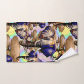 Afrikanisches Elephant Surreal Portrait Badhandtuch Set (Handtuch)