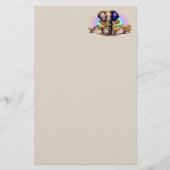 Afrikanisches Elephant Surreal Portrait Briefpapier (Vorderseite)