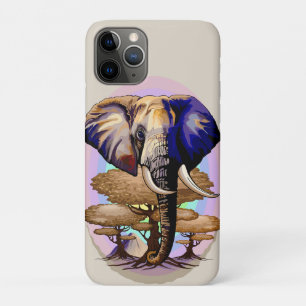 Afrikanisches Elephant Surreal Portrait Case-Mate iPhone Hülle